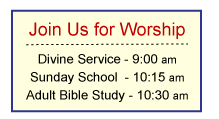 worship schedule